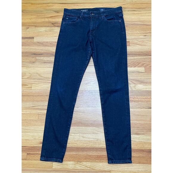 AG Adriano Goldschmied Farrah Women's 29 Blue Jeans Denim Cotton Skinny Stretch - Picture 1 of 13